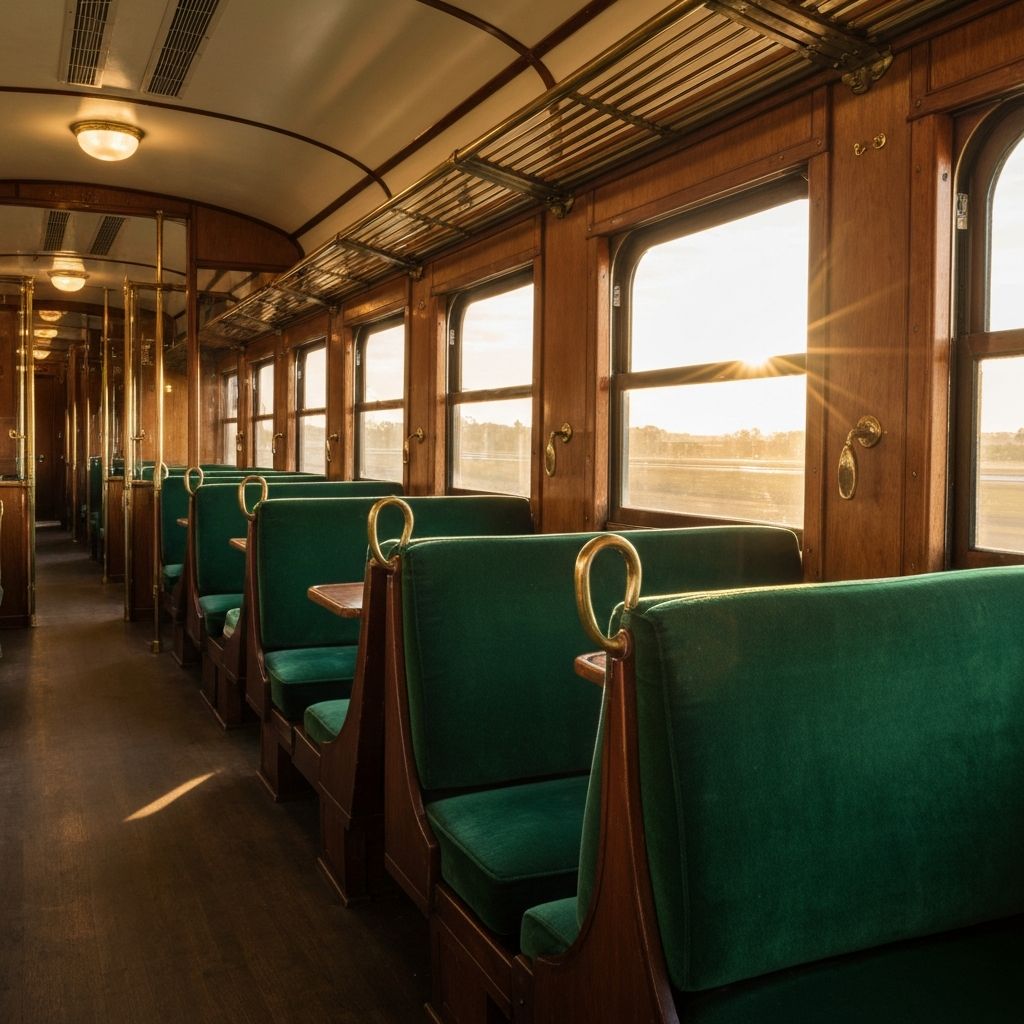 Interior de tren